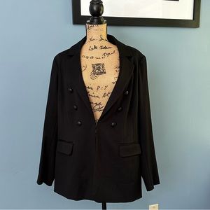 Black Lane Bryant Blazer - Size 20